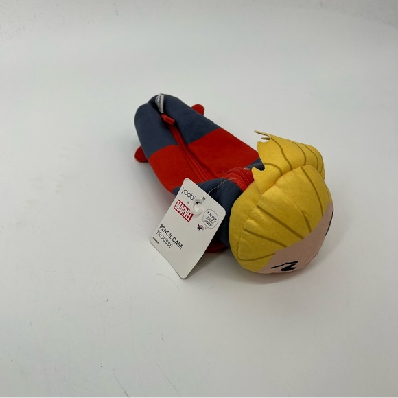 NWT Marvel X Yoobi Captain Marvel Pencil Case - Picture 4 of 4